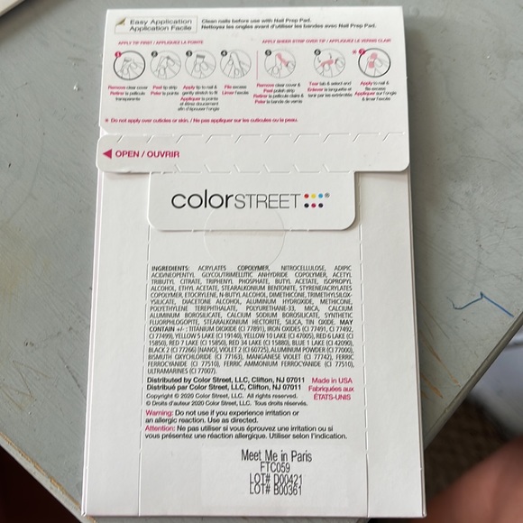 Colorstreet nails French manicure - Picture 2 of 2